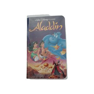 Aladdin - Walt Disney Classic - Black Diamond VHS Tape # 1662